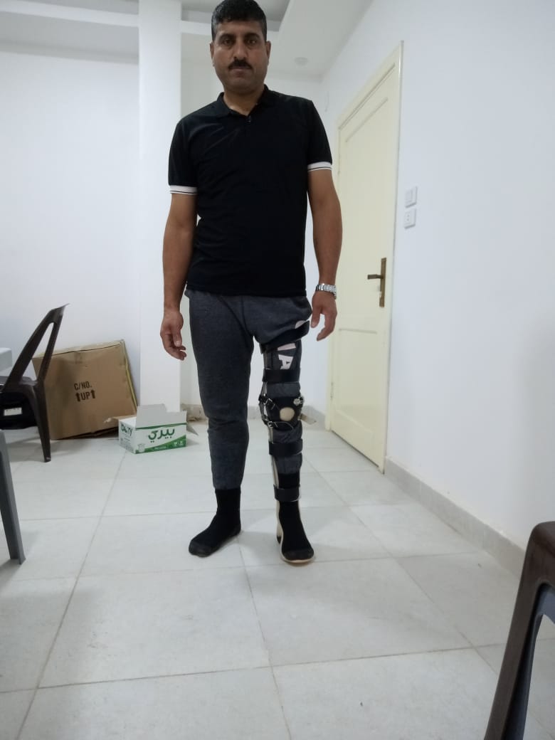 long leg brace mhmoud
